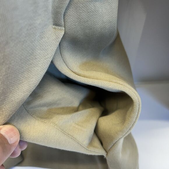 Puma Men XL Fleece Hoodie Logo Graphic Pockets Tan/Oak Color New w/Tags - Picture 6 of 9